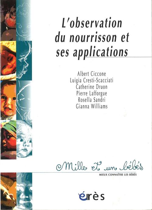 Couverture ebook de L'observation du nourrisson et ses applications - 1001 bb n°11, de Collectif