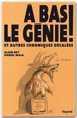 ebook cover of A bas le génie !, by Alain Rey