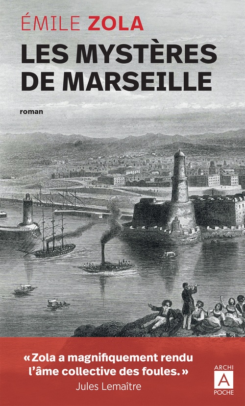 ebook cover of Les mystères de Marseille, by Émile Zola