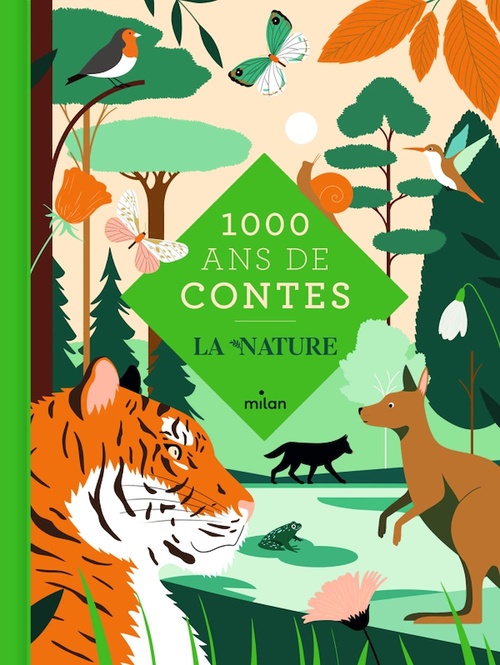 ebook cover of Mille ans de contes - La nature, by Eve Pourcel, Marie-Agnès Gaudrat