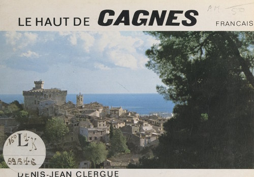 Couverture ebook de Le haut de Cagnes, de Denis-Jean Clergue