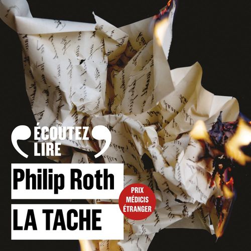 audiobook cover of La tache, by Philip Roth