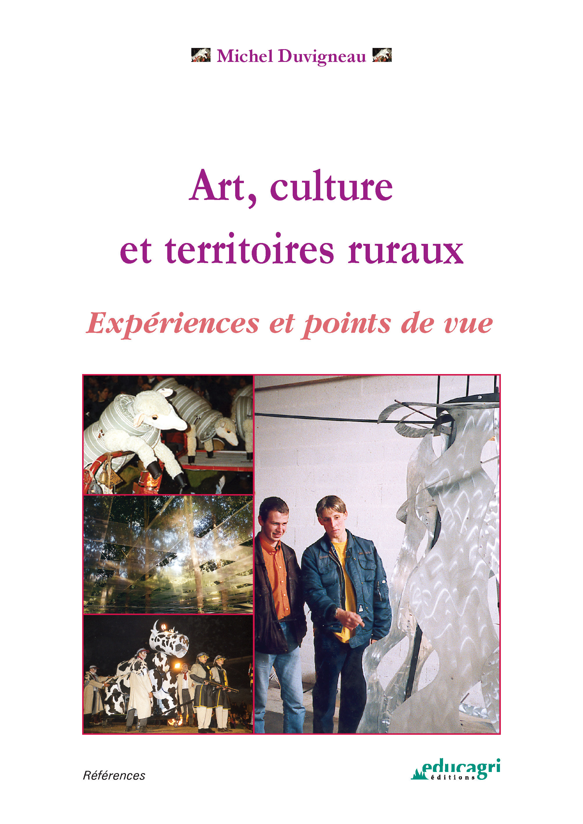 Couverture ebook de Art, culture et territoires ruraux (ePub), de Michel Duvigneau