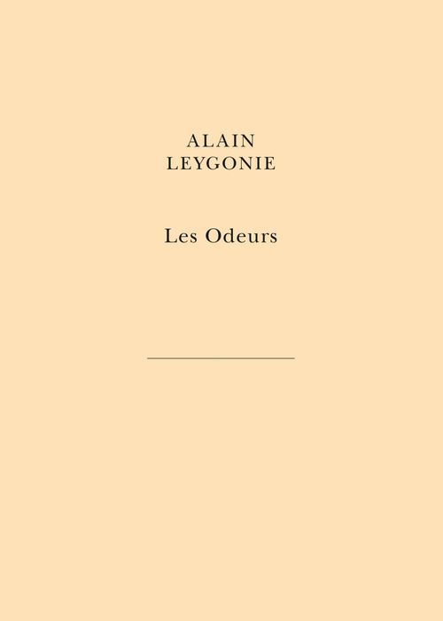 ebook cover of Les Odeurs, by Alain Leygonie