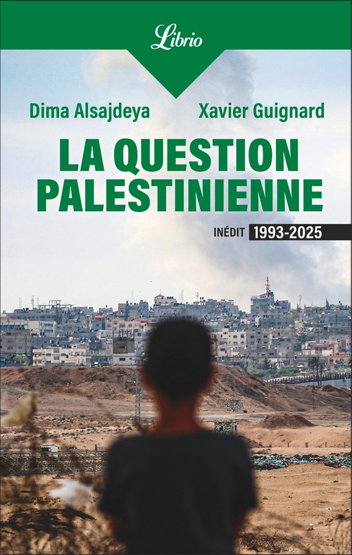 ebook cover of La Question palestinienne, by Dima Alsajdeya, Xavier Guignard