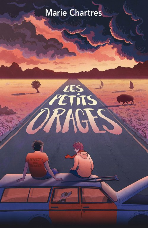 Couverture ebook de Les petits orages, de Marie Chartres