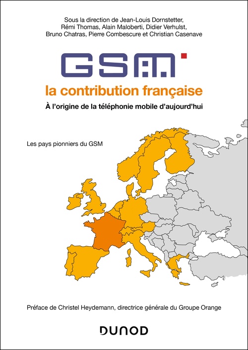 Couverture ebook de GSM, la contribution française, de Laurent Ponthoux, Collectif