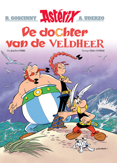 ebook cover of De dochter van de veldheer 38, by René Goscinny, Albert Uderzo, Jean-Yves Ferri, Didier Conrad