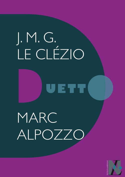 Couverture ebook de J.M.G. Le Clézio - Duetto, de Marc Alpozzo