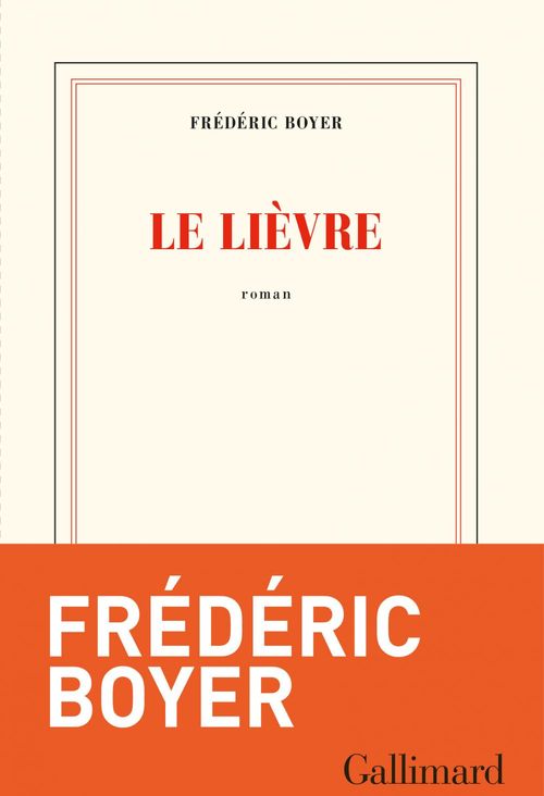 ebook cover of Le Lièvre, by Frédéric Boyer