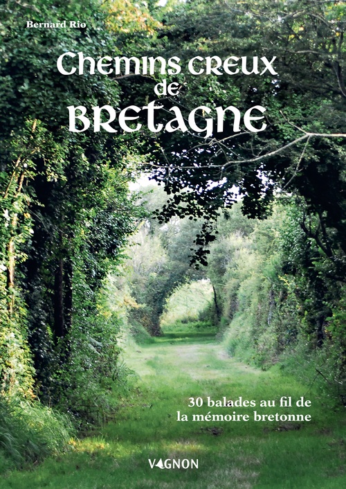 Couverture ebook de Chemins creux de Bretagne, de Bernard Rio