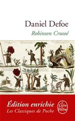 ebook cover of Robinson Crusoé, by Daniel Defoe