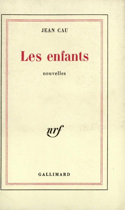 ebook cover of Les Enfants, by Jean Cau