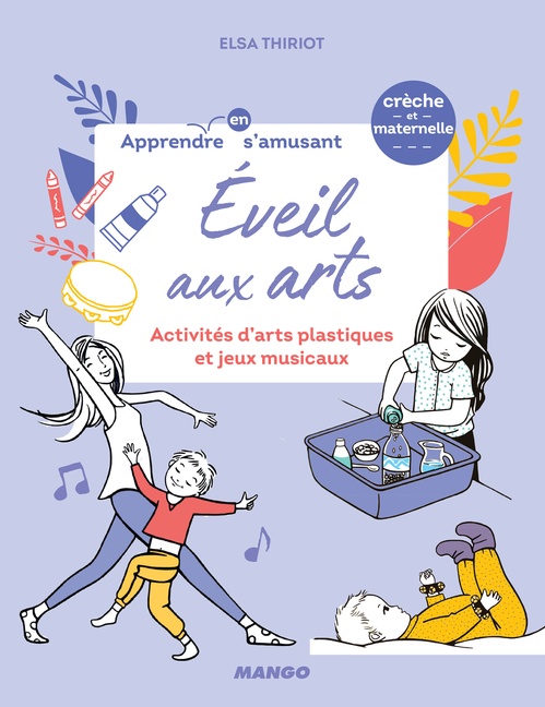 ebook cover of Éveil aux arts, by Elsa Thiriot, Oréli
