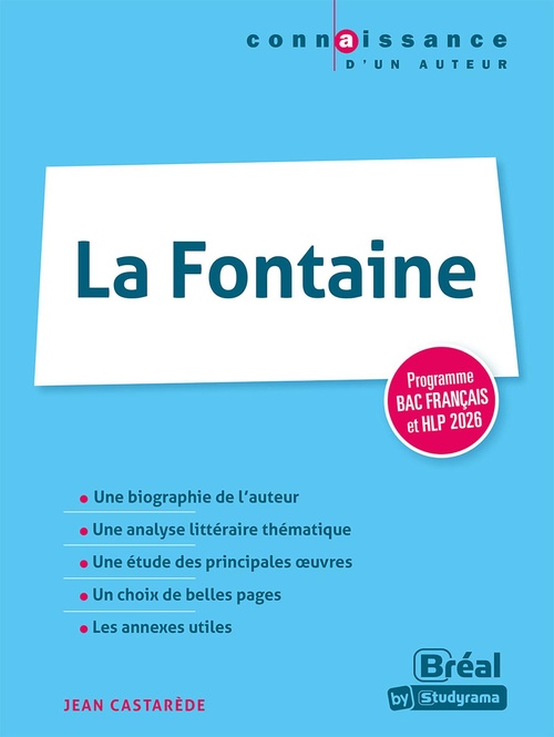 ebook cover of La Fontaine - Programme Bac français et HLP 2026, by Jean Castarède