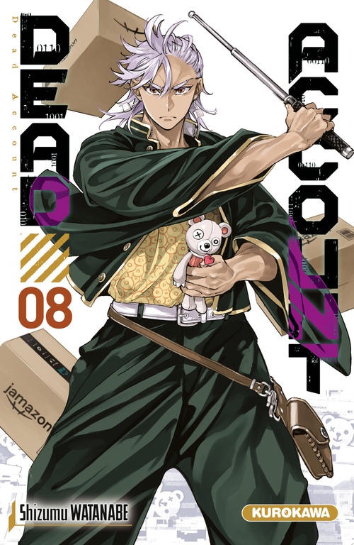 Couverture ebook de Dead Account - tome 8, de Shizumu Watanabe