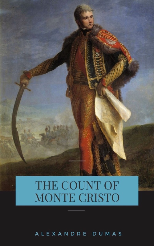 ebook cover of The Count of Monte Cristo, by Alexandre Dumas