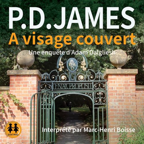 audiobook cover of A visage couvert, by P.D. James