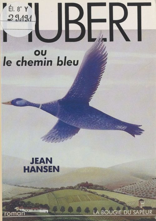 ebook cover of Hubert ou Le chemin bleu, by Jean Hansen