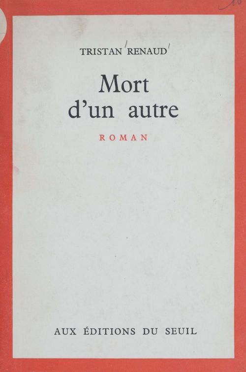 Couverture ebook de Mort d'un autre, de Tristan Renaud