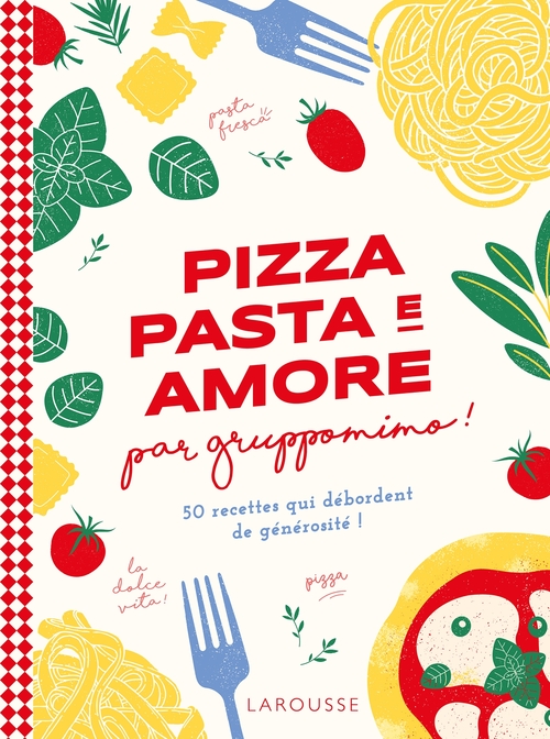 Couverture ebook de Pizza, pasta e amore par Gruppomimo, de Gruppomimo