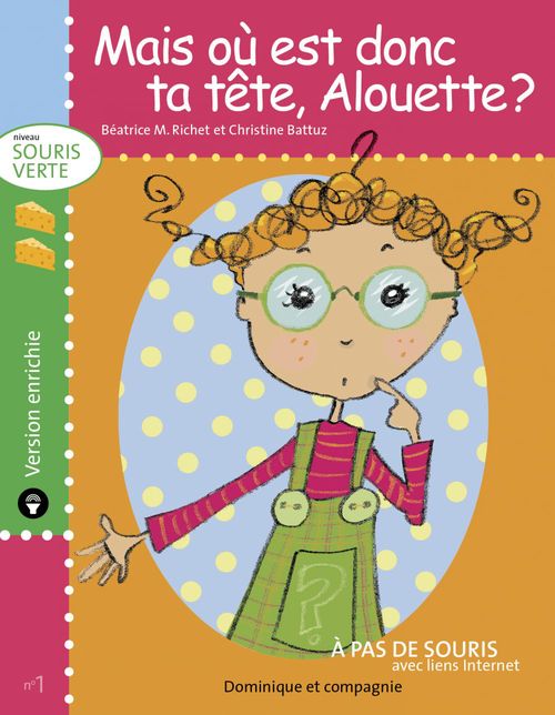 Couverture ebook de Mais où est donc ta tête, Alouette ? - version enrichie, de Béatrice m. Richet