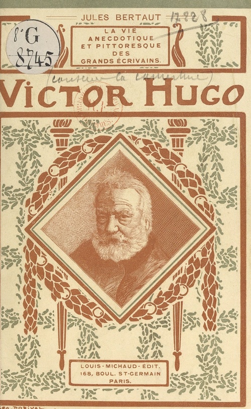 ebook cover of Victor Hugo, by Jules Bertaut