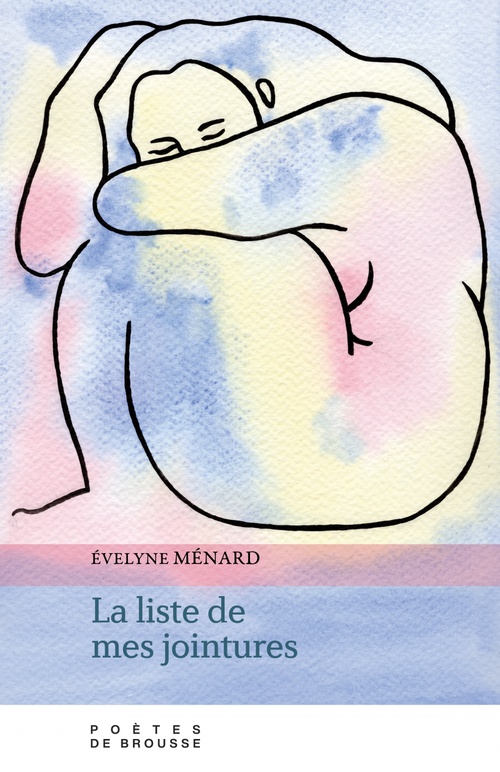 Couverture ebook de La liste de mes jointures, de Evelyne Menard