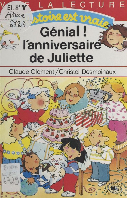 Couverture ebook de Génial ! l'anniversaire de Juliette, de Collectif
