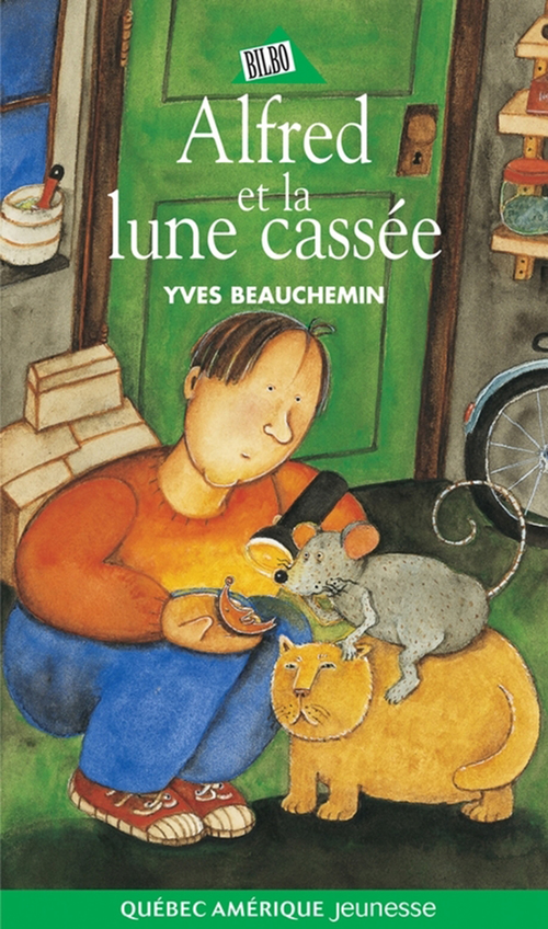 Couverture ebook de Antoine et Alfred 03 - Alfred et la lune cassée, de Yves Beauchemin