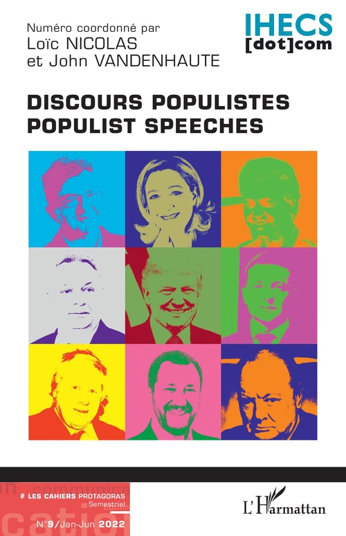 Couverture ebook de Discours populistes, de Loïc Nicolas