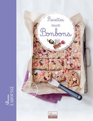 Couverture ebook de Recettes aux bonbons, de Collectif