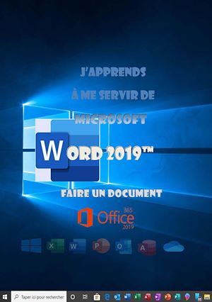 Couverture ebook de J'apprends à me servir de Word 2019, de Joel Green