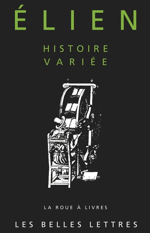 Couverture ebook de Histoire variée, de Elien