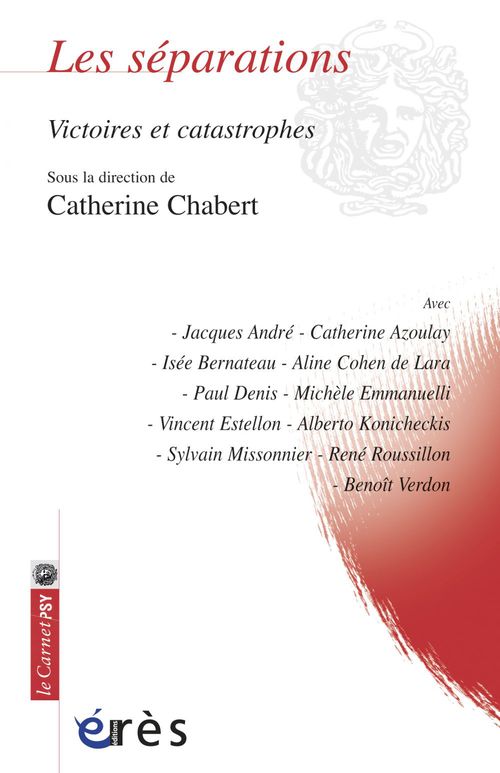 Couverture ebook de Les séparations, de Catherine Chabert
