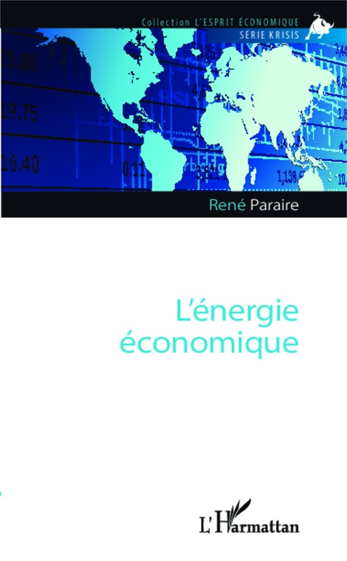 Couverture ebook de L'énergie économique, de Rene Paraire