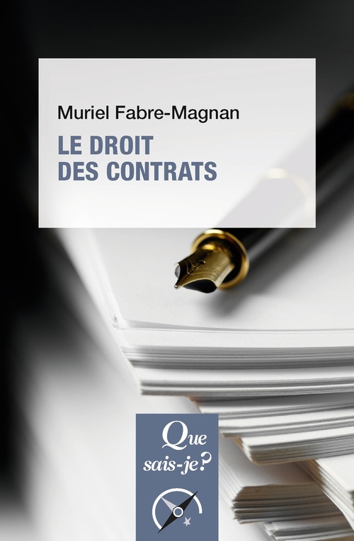 Couverture ebook de Le Droit des contrats, de Muriel Fabre-Magnan