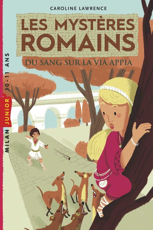 ebook cover of Les mystères romains, Tome 01, by Caroline Lawrence