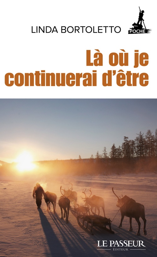 ebook cover of Là où je continuerai d'être, by Linda Bortoletto