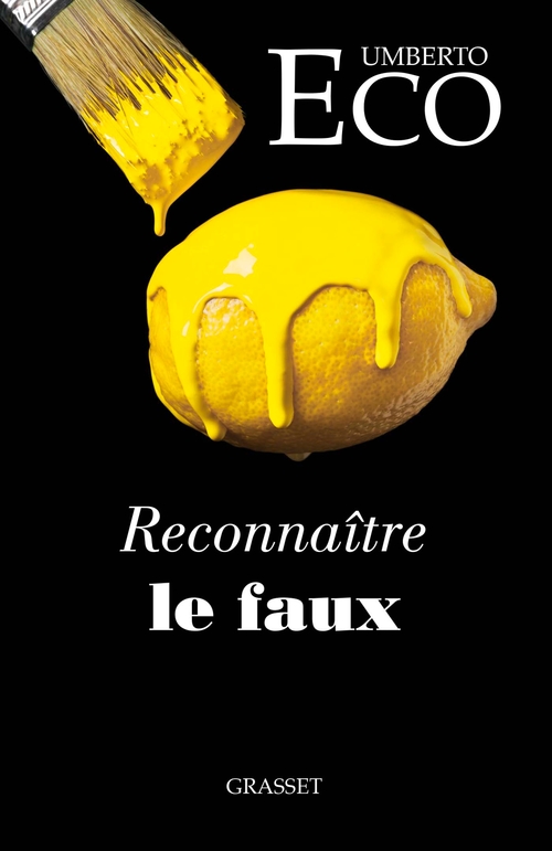 Couverture ebook de Reconnaître le faux, de Umberto Eco