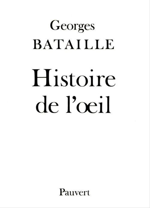 ebook cover of Histoire de l'oeil, by Georges Bataille