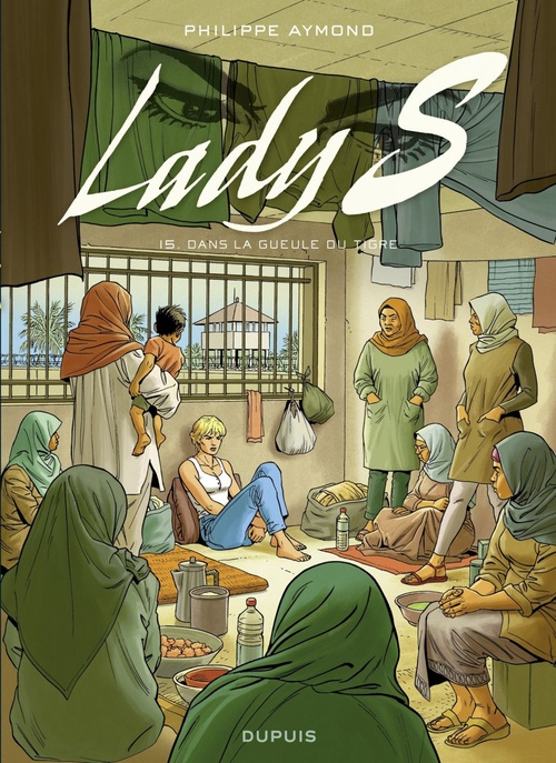 Couverture ebook de Lady S. - Tome 15 - Dans la gueule du Tigre, de Jean Van Hamme, Philippe Aymond