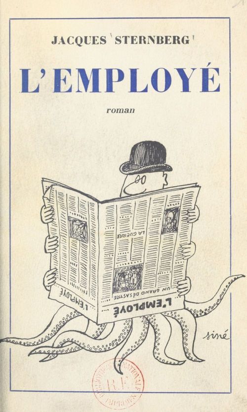 Couverture ebook de L'employé, de Jacques Sternberg