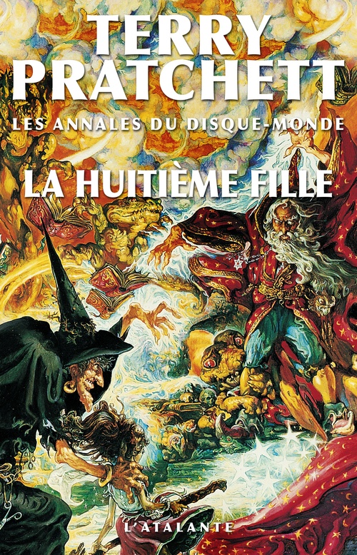 ebook cover of La Huitième Fille, by Terry Pratchett