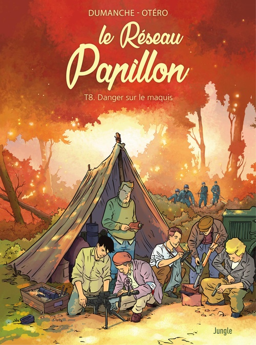 ebook cover of Le Réseau Papillon - Tome 8 - Un maquis dans l'urgence, by Dumanche