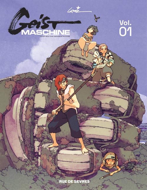 ebook cover of Geist Maschine - Tome 1, by LRNZ