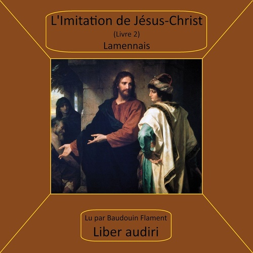 Couverture audiobook de L'imitation de Jésus-Christ, de Lamennais