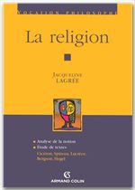 Couverture ebook de La religion, de Jacqueline Lagrée