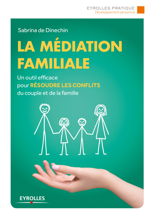Couverture ebook de La médiation familiale, de Sabrina de Dinechin