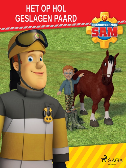 ebook cover of Brandweerman Sam - Het op hol geslagen paard, by Mattel